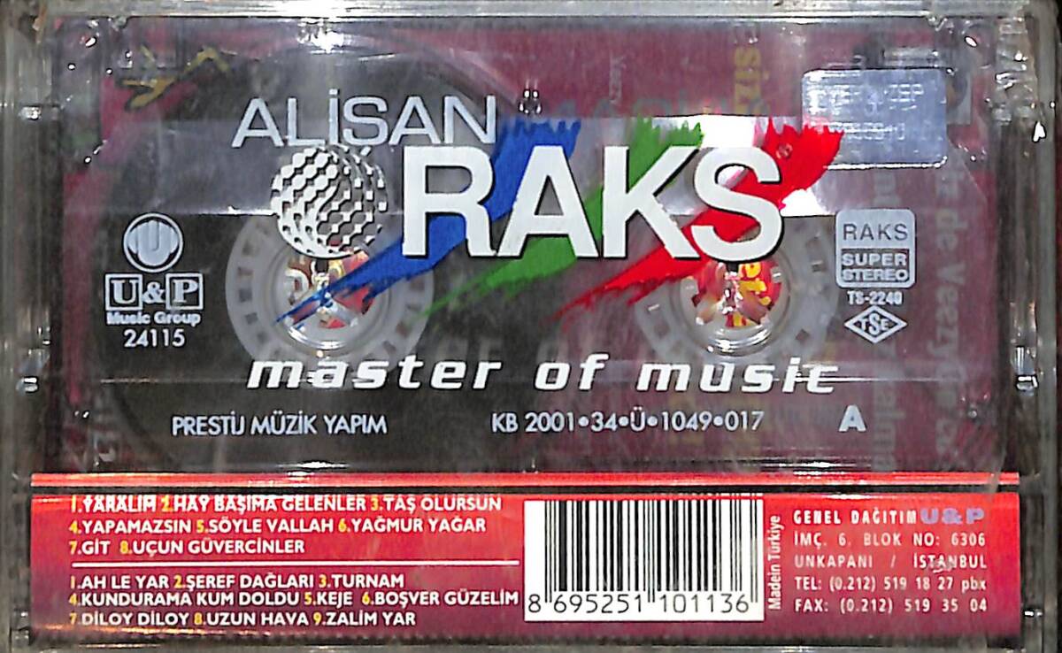 Alişan - Yaralım Kaset (Sıfır Kaset) KST29344 - 2