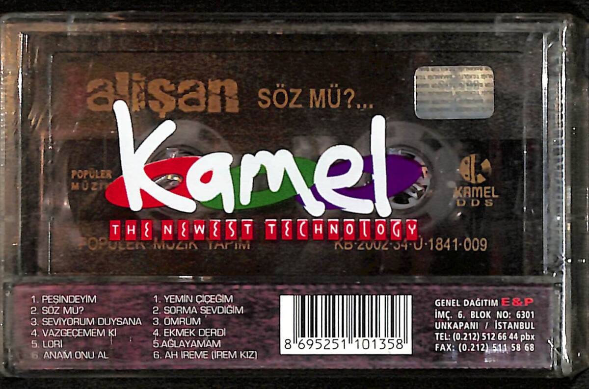 Alişan – Söz Mü? Kaset (Sıfır Kaset) KST28789 - 2