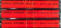 Almanca Konuşma Kılavuzu 1-2-3 Set Kaset (Sıfır Kaset) KST29289 - 2