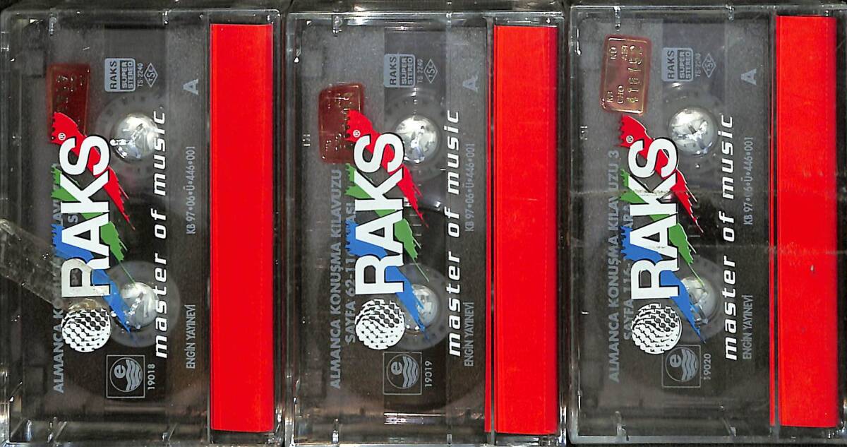 Almanca Konuşma Kılavuzu 1-2-3 Set Kaset (Sıfır Kaset) KST29289 - 3