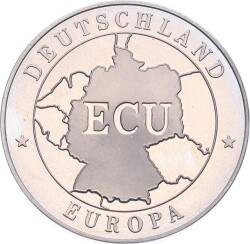 Almanya 1 Ecu 1992 Hatıra Madalyon MVM2043 - 2