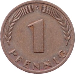 Almanya 1 Fenik 1970 (G) ÇT YMP11013 - 1