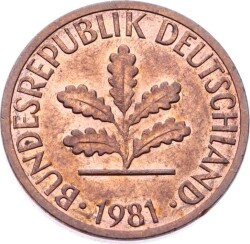Almanya 1 Fenik 1981 (D) ÇİL YMP10892 - 2