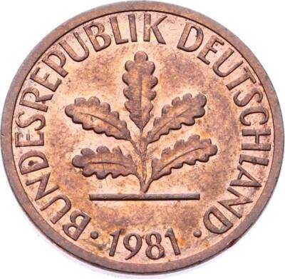 Almanya 1 Fenik 1981 (D) ÇİL YMP10892 - 2