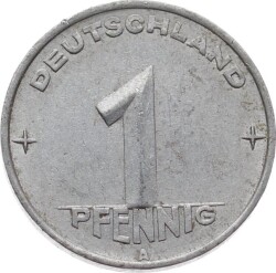 Almanya 1 Pfennig 1952 ÇT YMP11079 - 3