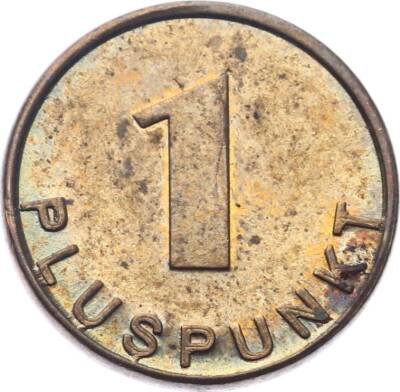 Almanya 1 Pluspunkt Apotheke Pharmacy Token Jetonu JTF690 - 1