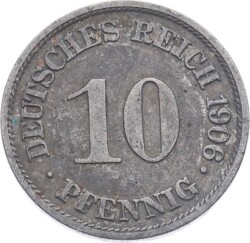 Almanya 10 Pfennig 1906 - ÇT YMP11214 - 3