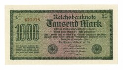 Almanya 1000 Mark 1923 ÇİL YKP6394 - 1
