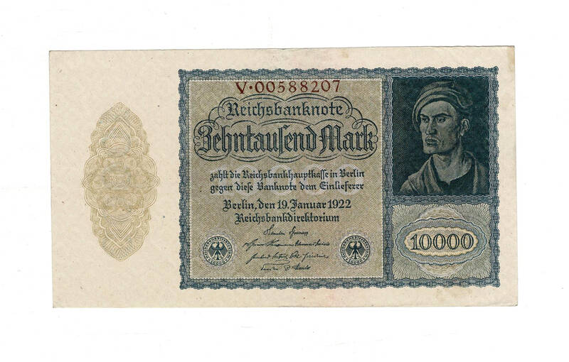 Almanya 10.000 Mark 1922 ÇA YKP7997 - 1