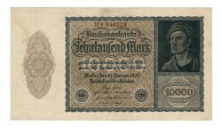 Almanya 10000 Reichsmark 19 Ocak 1922 *Seri 13n* ÇÇT+ YKP8384 - 3