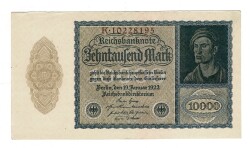 Almanya 10000 Reichsmark 19 Ocak 1922 *Seri K* ÇA YKP8383 - 1