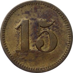 Almanya 15 Werth Marke Ticaret Jetonu JTF482 - 2