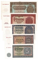 Almanya 1955 Küpür Set ÇİL YKP5579 - Gökçekoleksiyon