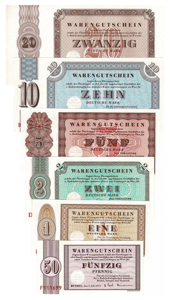 Almanya 1973 Küpür Set ÇİL YKP5577 - 1