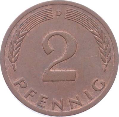 Almanya 2 Fenik 1976 Çil (D) YMP2254 - 1