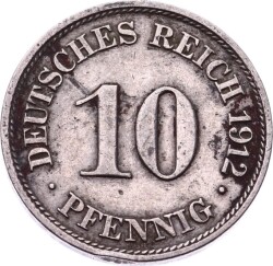 Almanya 2 Pfennig 1912(J) ÇÇT YMP10845 - 1