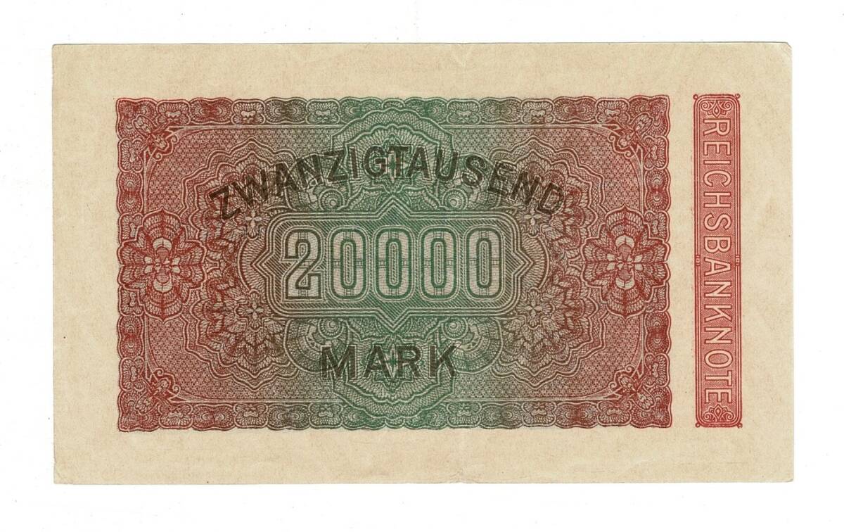 Almanya 20000 Mark 1923 Seri *N-WB* ÇÇT+ YKP8484 - 2