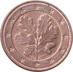 Almanya 5 Euro Cent 2002 (D-Munich) ÇT YMP8471 - 2