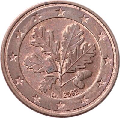 Almanya 5 Euro Cent 2002 (D-Munich) ÇT YMP8471 - 2