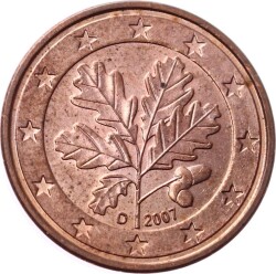 Almanya 5 Euro Cent 2007 (D-Munich) ÇÇT YMP8467 - 2