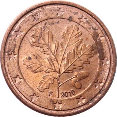 Almanya 5 Euro Cent 2010 (F-Stuttgart) ÇT YMP8469 - 2