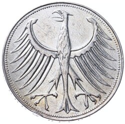 Almanya 5 Mark 1966 (D) Gümüş ÇİL YMP10353 - 2