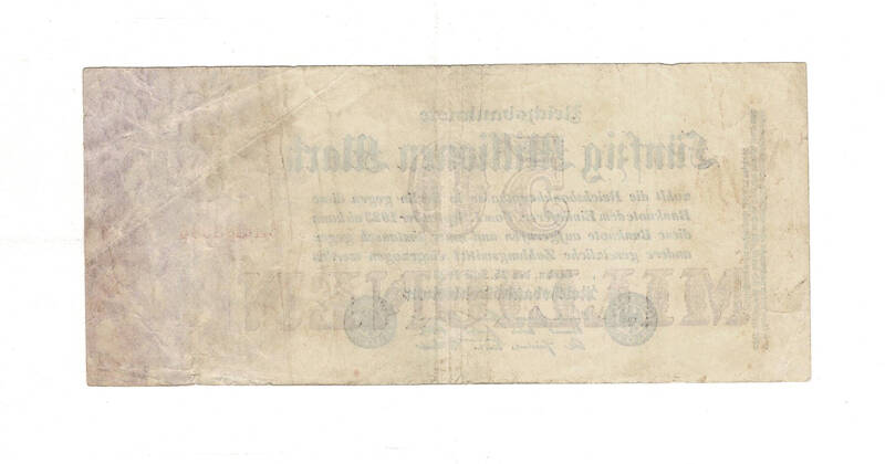 Almanya 50 Milyon Mark 1923 ÇT YKP8037 - 2