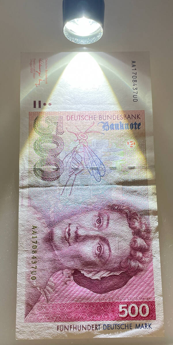 Almanya 500 Mark 1991 - ÇÇT+ ''PREFIX AA'' YKP8545 - 4