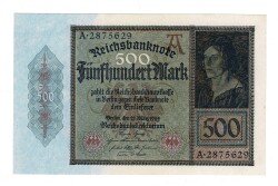 Almanya 500 Reichs Mark 27 Mart 1922 ÇİL YKP8361 - 1