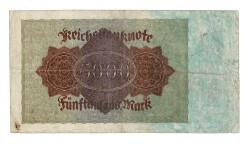 Almanya 5000 Reichsmark 19 Kasım 1922 *Seri B * ÇT YKP8370 - 2