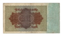 Almanya 5000 Reichsmark 19 Kasım 1922 *Seri C * ÇT YKP8371 - 2