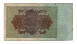 Almanya 5000 Reichsmark 19 Kasım 1922 *Seri D * ÇT YKP8372 - 2