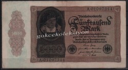 Almanya 50.000 Mark 1922 ÇÇT YKP1569 - Gökçekoleksiyon