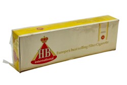 Almanya HB Açılmamış Karton Filtreli Sigara 1970'ler AOB4786 - Gökçekoleksiyon