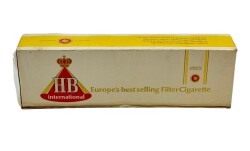 Almanya HB Açılmamış Karton Filtreli Sigara 1970'ler AOB4786 - 2