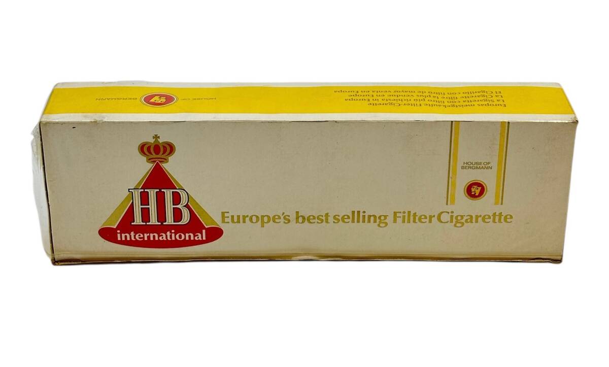 Almanya HB Açılmamış Karton Filtreli Sigara 1970'ler AOB4786 - 2