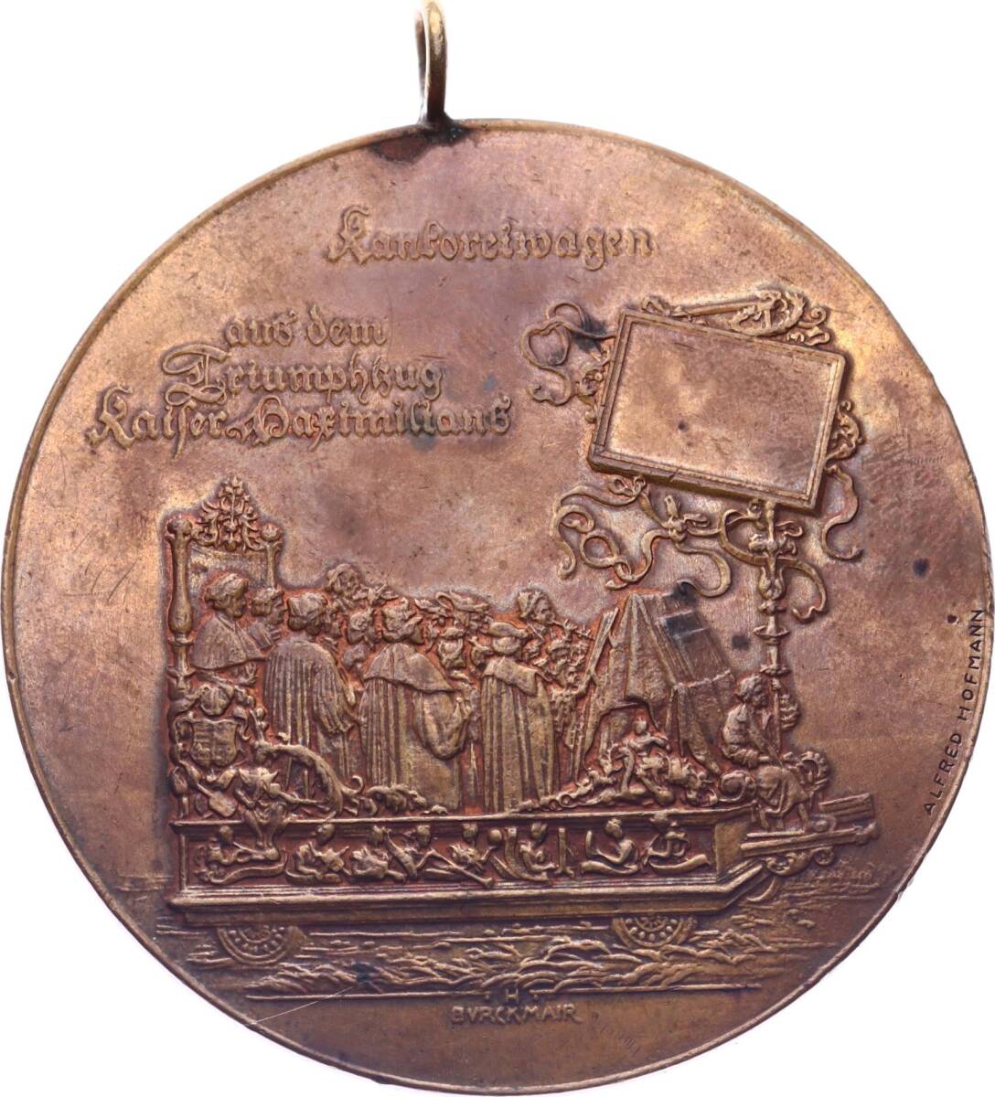 Almanya Viyana Saray Müzik Kapellası'nın 450.Kuruluş Yıldönümü Madalyonu MVM2063 - 1