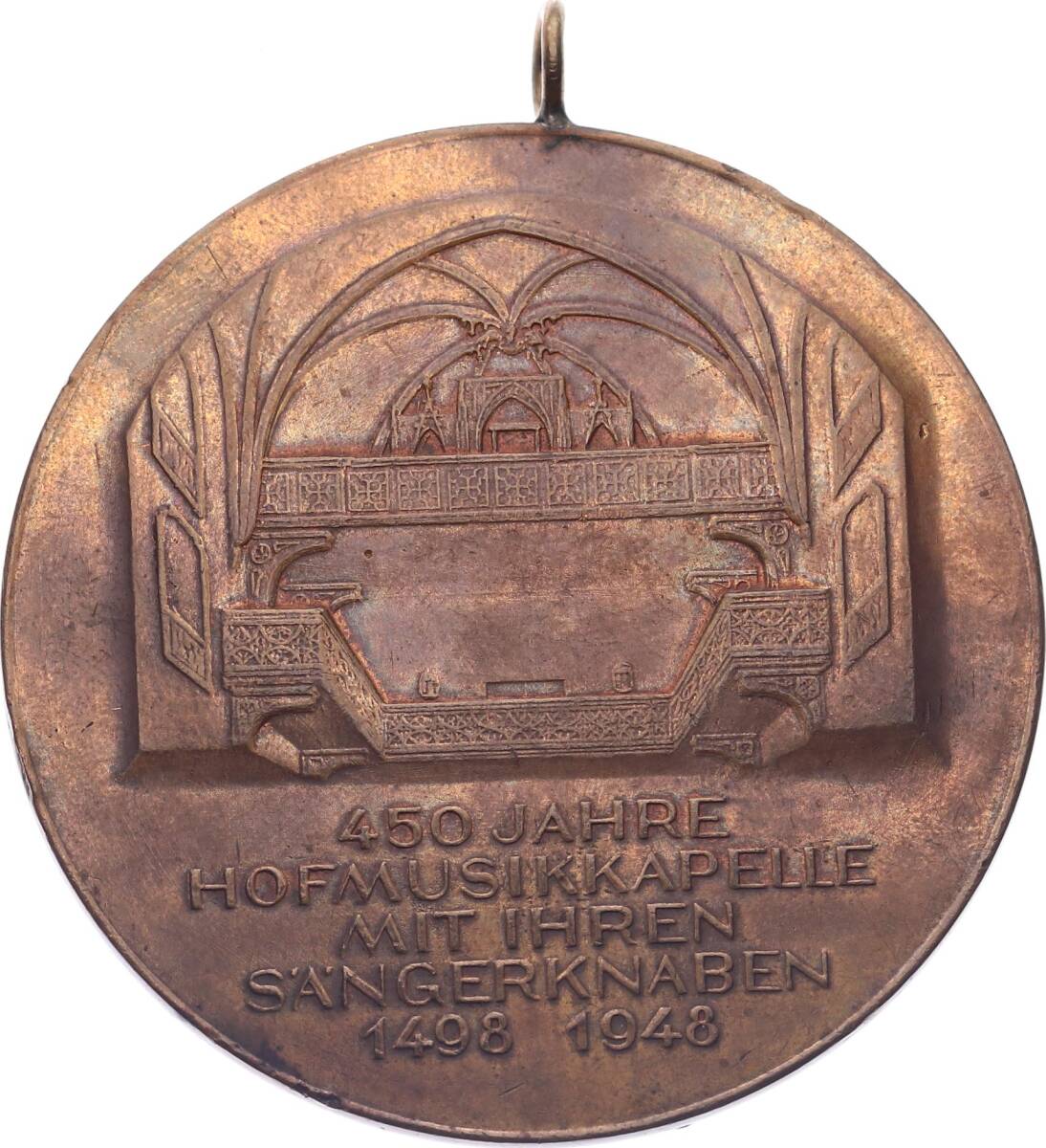 Almanya Viyana Saray Müzik Kapellası'nın 450.Kuruluş Yıldönümü Madalyonu MVM2063 - 2