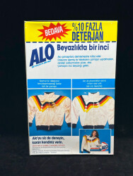 Alo ''Beyazlıkta Bir İnci'' Toz Deterjan Net : 1430 g (Kullanılmamış Paketinde) AOB4178 - 4