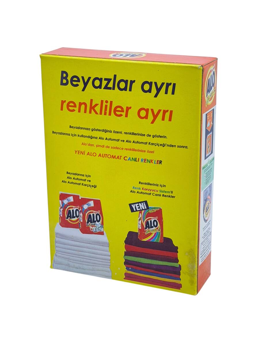 Alo ''Canlı Renkler Renkli Çamaşırlarınız İçin'' Toz Deterjan - 450 g (Dolu Paket) AOB6322 - 3