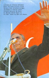 Alparslan Türkeş Orta Boy Kartpostal KRT19373 - Gökçekoleksiyon