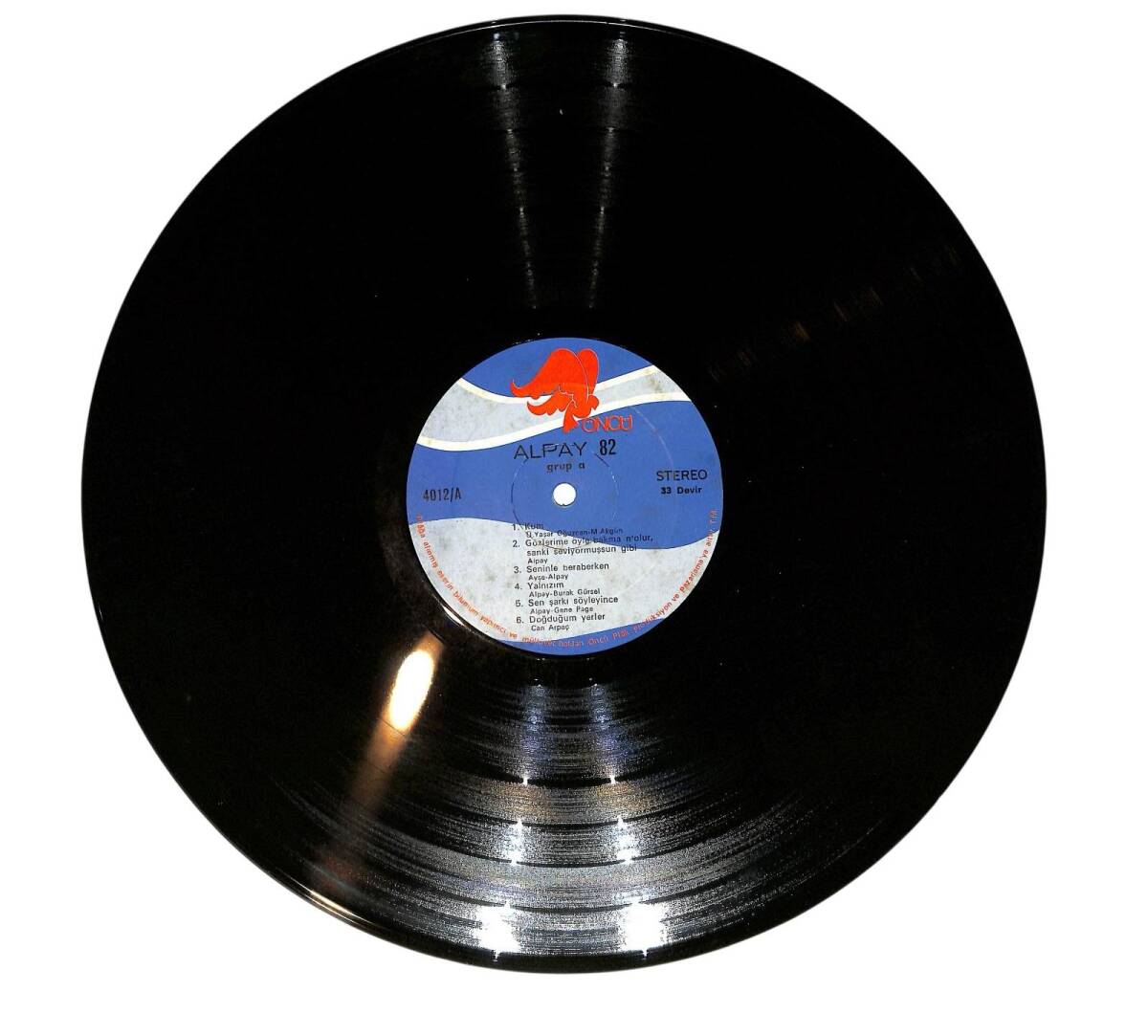 Alpay – 82 LP PLAK (Grup A) (10/9) - EX / Excellent (VG++) PLK26462 - 2