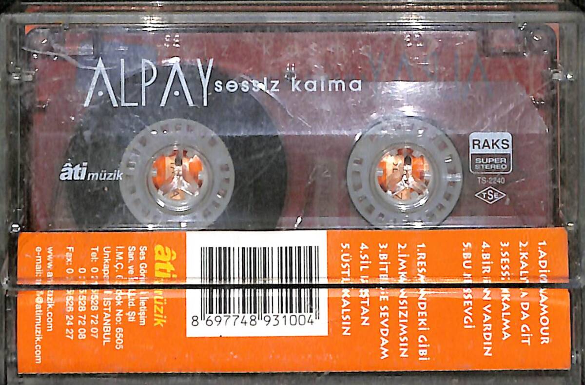 Alpay - Sessiz Kalma (İkinci El) KST28715 - 2