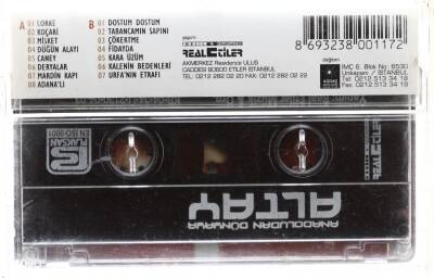 Altay - Anadoludan Dünyaya Kaset (İkinci El Kaset) KST7875 - 2