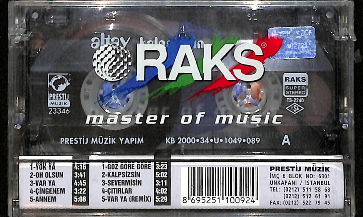 Altay - Kalpsizsin Kaset (Sıfır) KST28694 - 2