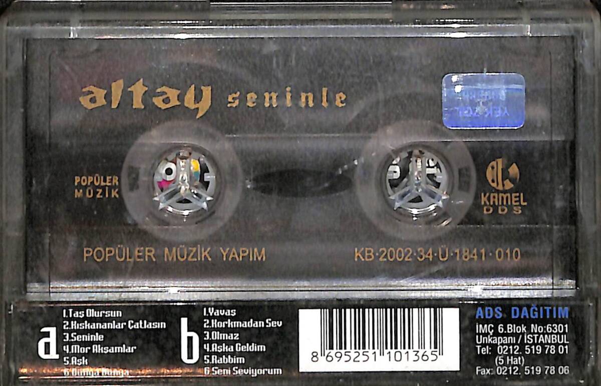 Altay - Seninle Kaset (İkinci El) KST28523 - 2