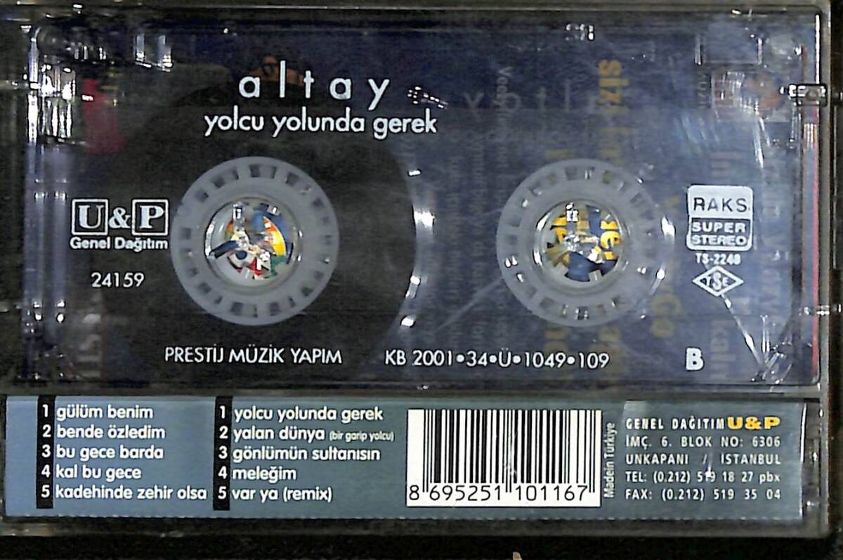 Altay - Yolcu Yolunda Gerek Kaset (İkinci El) KST28228 - 2