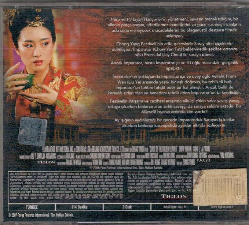 Altın Çiçeğin Laneti VCD Film VCD13325 - 2