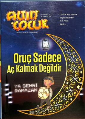 Altın Çocuk Dergisi Sayı 172 Haziran 2016 NDR82954 - 1