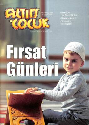 ALTIN ÇOCUK DERGİSİ SAYI196 HAZİRAN 2018 KTP3281 - 1